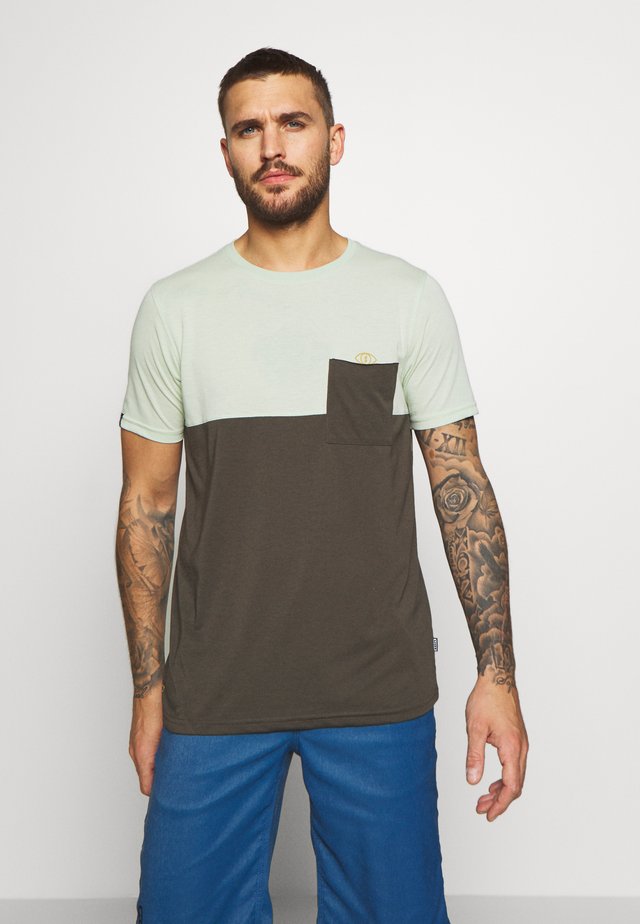 TEE SEEK - Funktionstrøjer - shallow green