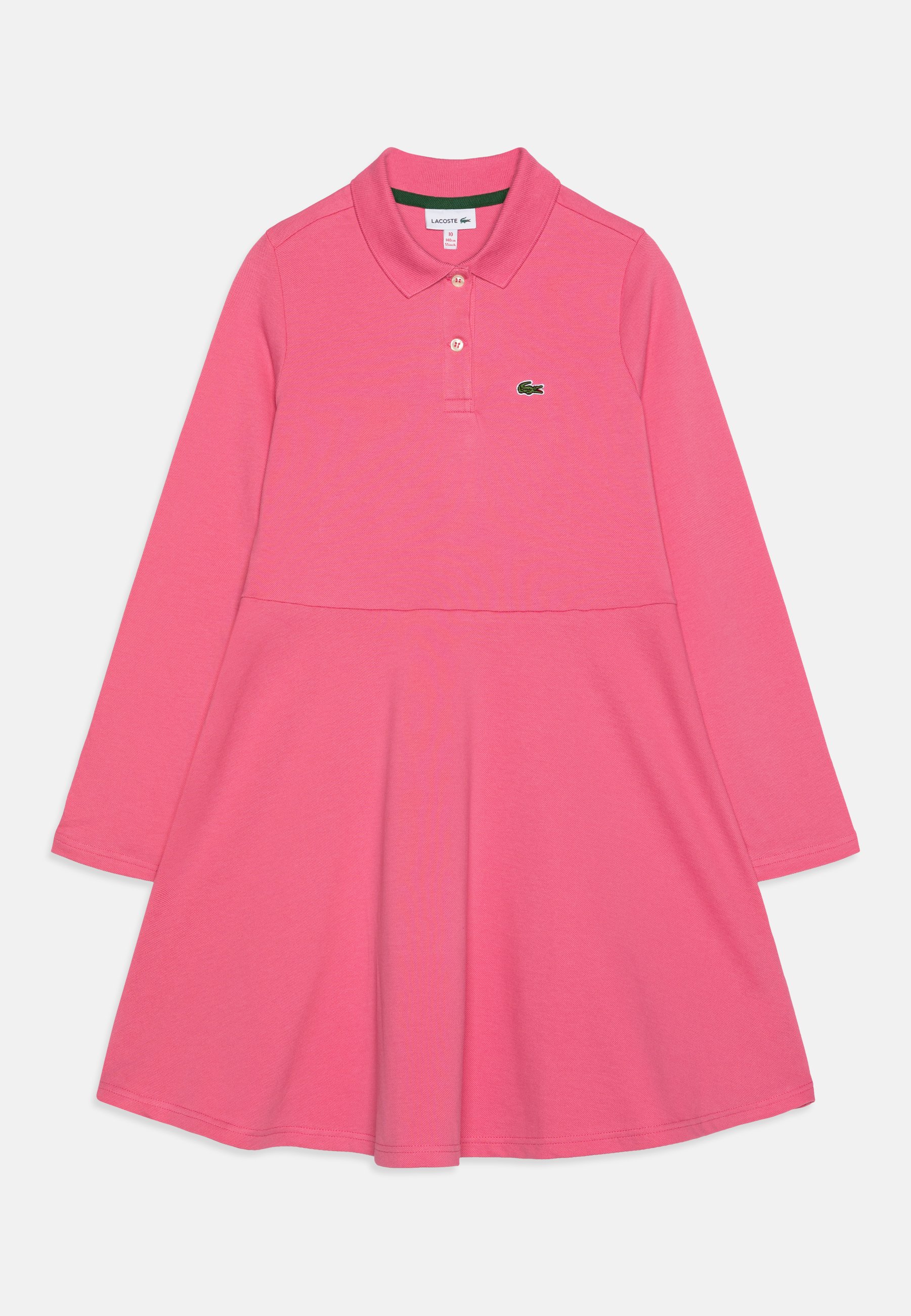 Lacoste DRESS CORE Vestito casual reseda pink/fuxia
