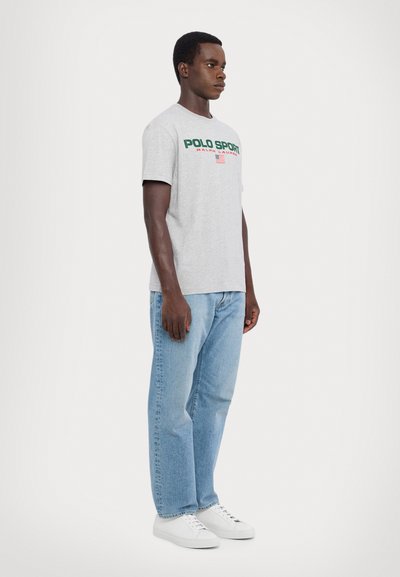 Polo Ralph Lauren SHORT SLEEVE - Marškinėliai su spaudiniu - andover heather