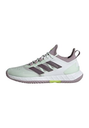 ADIZERO UBERSONIC 4.1 TENNIS - Scarpe da tennis per tutte le superfici - cloud white   aurora met.   crystal jade