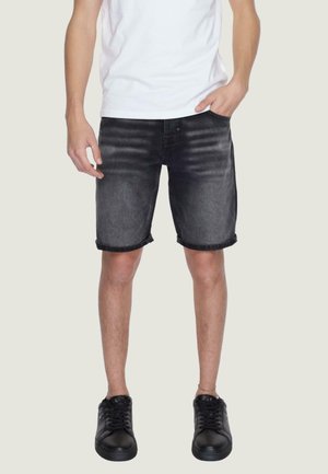 ARGON  - Shorts vaqueros - black