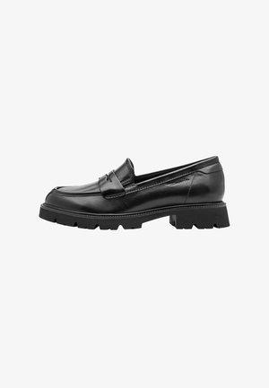 Tamaris, SLIPPER - Loafers - black nappa