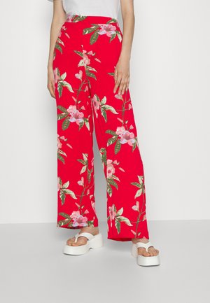 ONLY Tall ONLNOVA LUX ALBA PALAZZO PANT - Calças - chinese red india