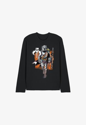 Star Wars, THE MANDALORIAN GROGU GRAFFITI SPRAY PAIR - Long sleeved top - black