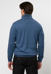 U.S. Polo Assn. BRISON HALF ZIP - Pulóver - vintage indigo melange