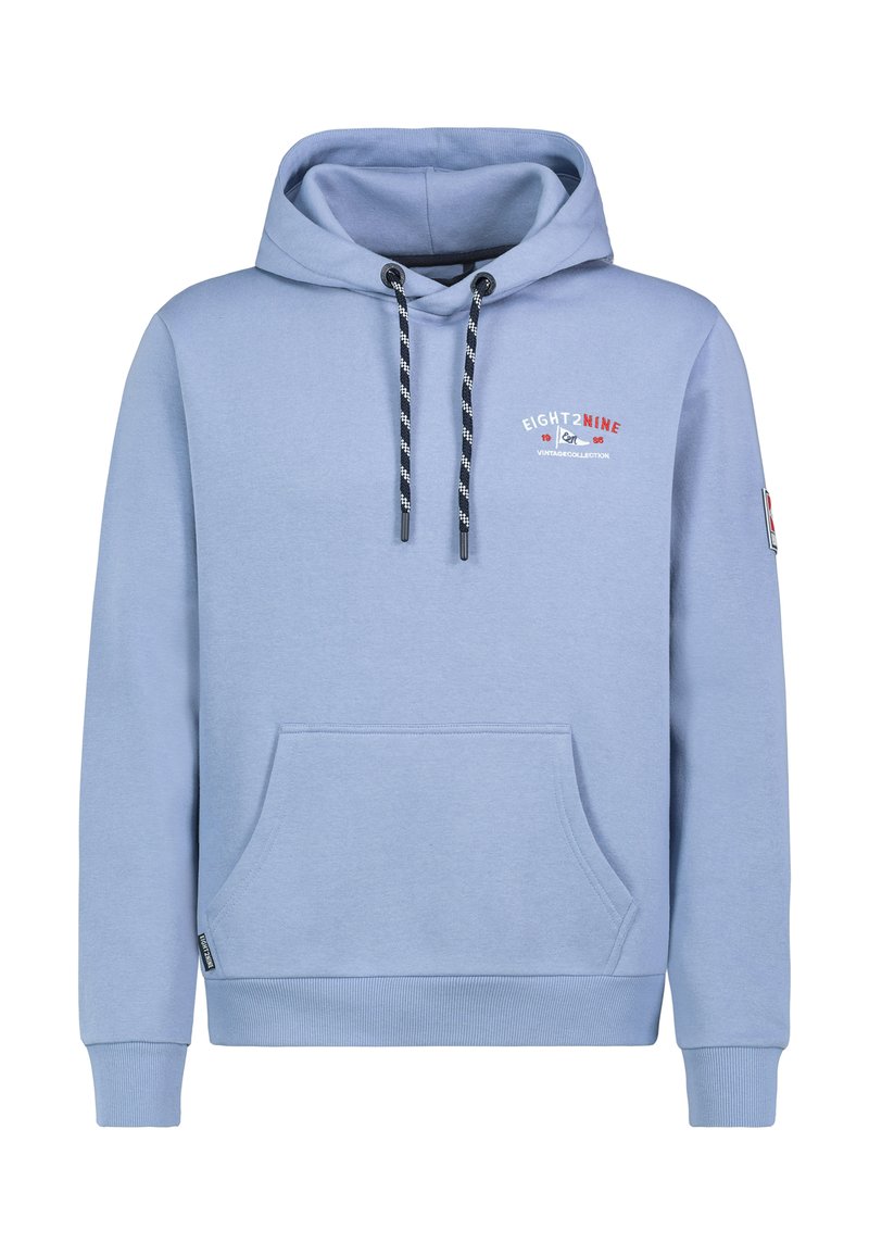 Eight 2 Nine LOGOPRINT - Kapuzenpullover - blue/blau - Zalando