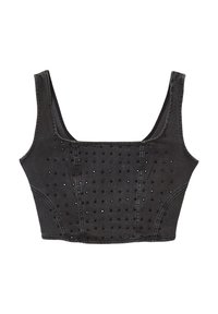 Calliope Bluse - nero denim