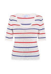 Selectat, white navy red