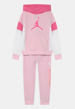 STACK HOODIE SET - Tracksuit - pink foam