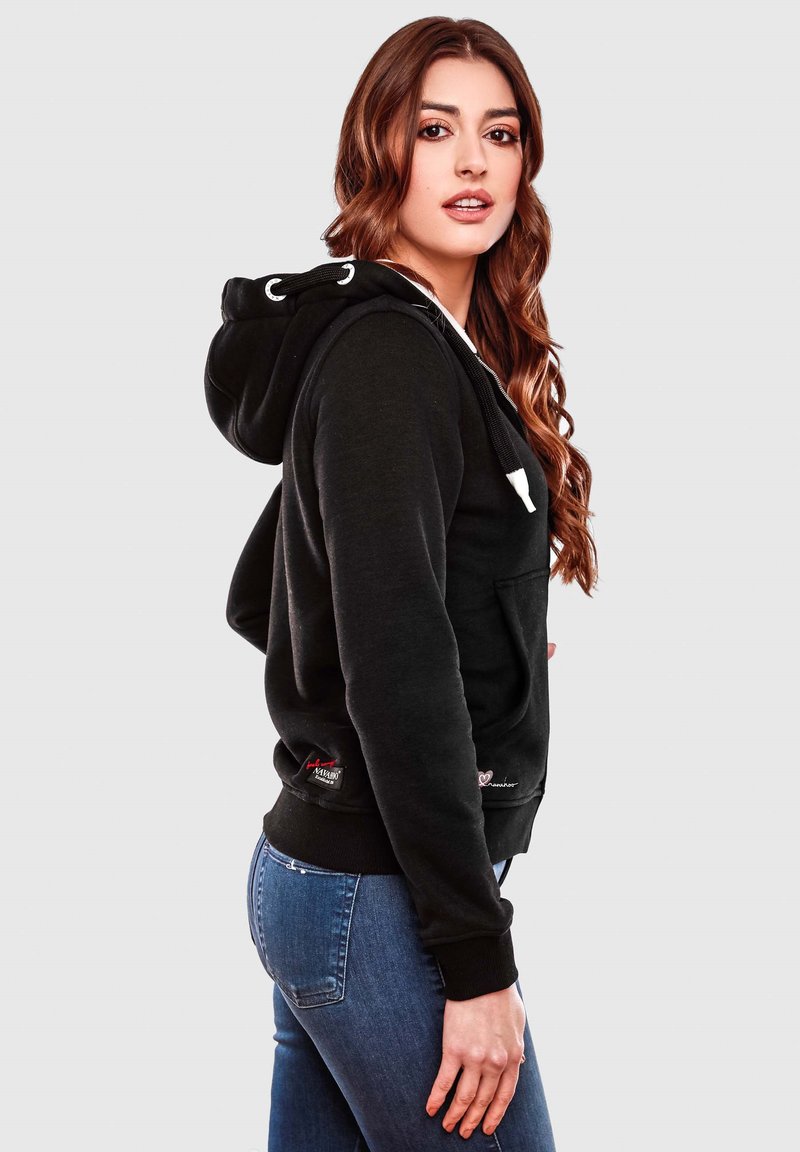 Damen Sweatshirts | Navahoo Sweatjacke black/schwarz - LK20833 Damen Sweatshirts | Navahoo Sweatjacke black/schwarz - LK20833