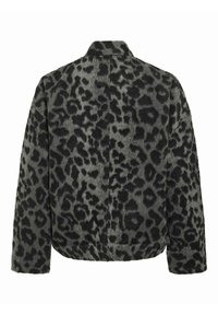 VILA LEOPRINT - Bomber-jakk - dark grey