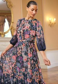 Love & Roses REGULAR FIT CREW NECK   - Dnevna haljina - navy floral