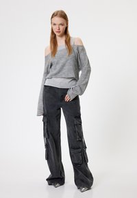 Koton CUT OUT  - Langærmet T-shirt - grey
