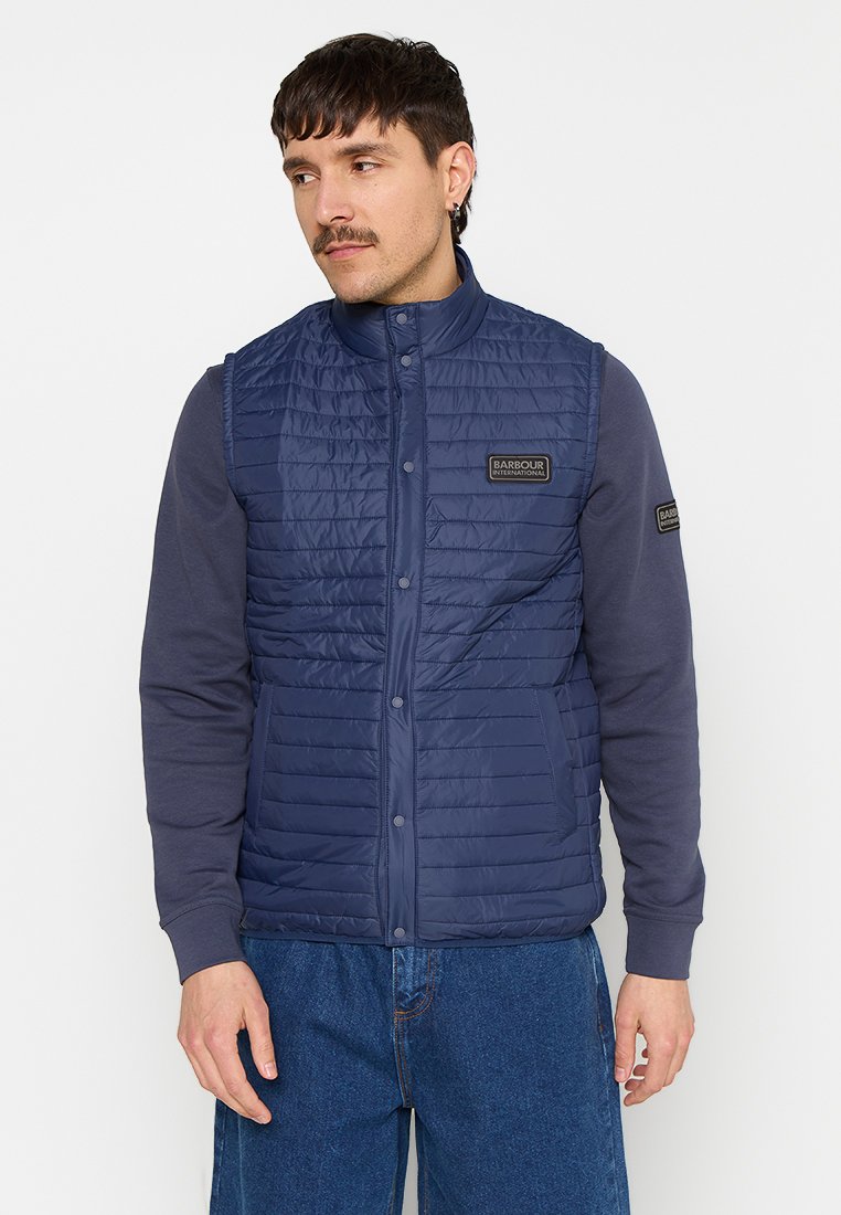 Barbour International Bodywarmer donkerblauw Barbour International Bodywarmer donkerblauw