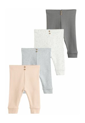 Next, REGULAR FIT 4 PACK - Leggings - Trousers - black white