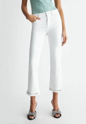 Jean bootcut - white