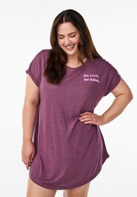 Zizzi Nightie - mauve wine mel cool