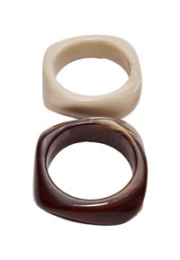 SET - Armband - dark brown