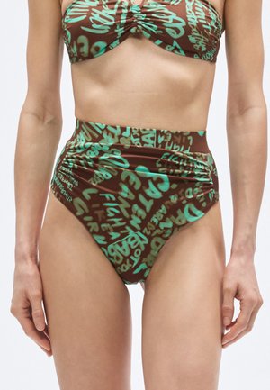 SWIM BRIEF - Bikini alsók - khaki/green