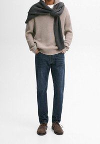 Massimo Dutti Strickpullover - light brown