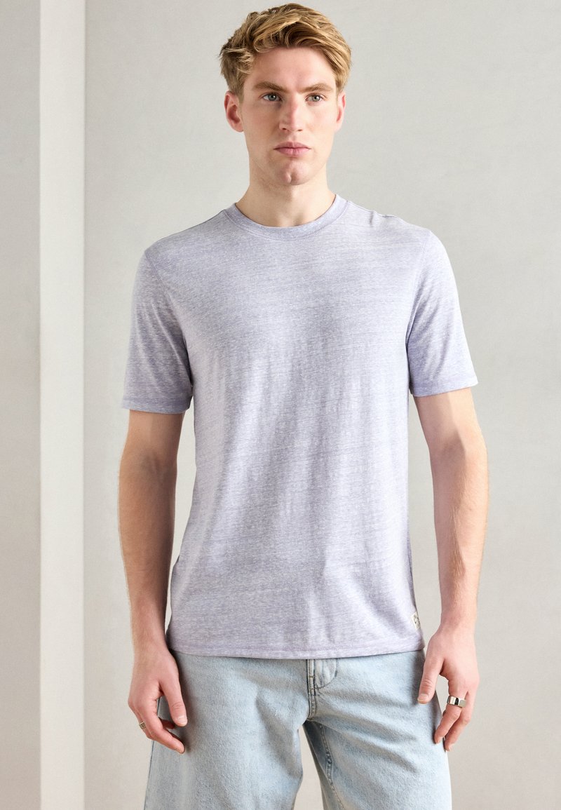 Scotch & Soda REGULAR FIT  - Tricou basic - languid lavender melange