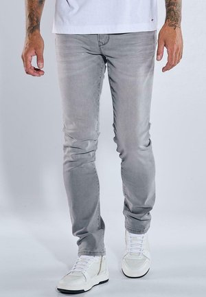 Emilio Adani SUPER-STRETCH - Jeans Straight Leg - silbergrau