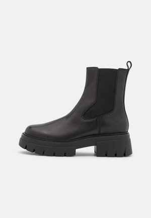 Botines con plataforma - black