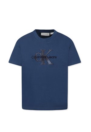T-shirt con stampa - blue