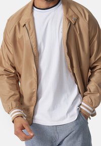 INDICODE JEANS Bomberjacke - beige