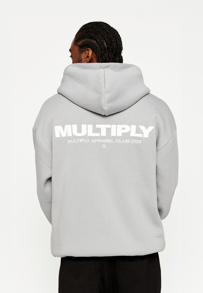 Multiply Apparel Sweatjacke - ultimate grey/dunkelgrau - Zalando.de