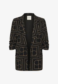 Unselected, black w/walnut monogram