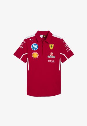 SCUDERIA FERRARI 2025 TEAM - Polo - dark cherry