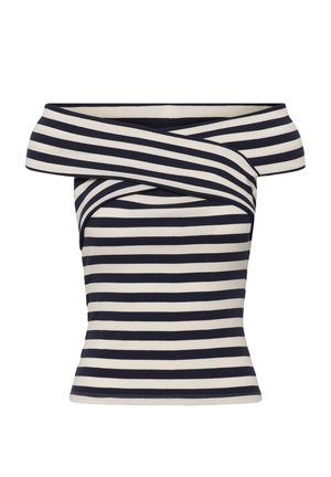 Kaffe, Camiseta estampada - chalk midnight marine