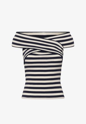 Kaffe, Camiseta estampada - chalk midnight marine