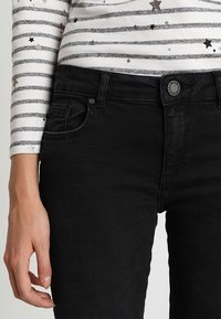 Mos Mosh Džíny Slim Fit - black denim