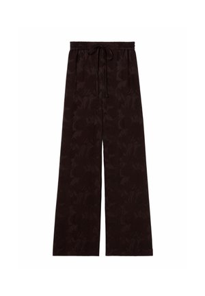 Claudie Pierlot, PANTS - Pantaloni - marron fonce
