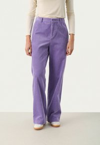 Part Two CLARISSE - Broek - chalk violet