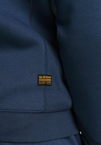 G-STAR PREMIUM CORE - Felpa con cappuccio - dk sea blue