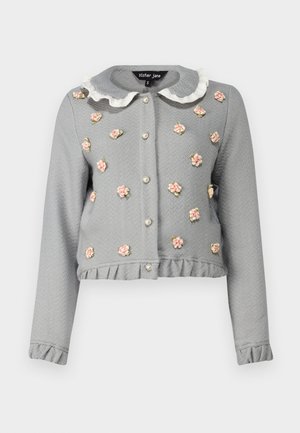 Sister Jane POND ROSE CARDIGAN - Kardigán - grey