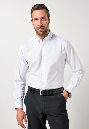 FLEXNAMIC BUTTON-DOWN COLLAR MODERN BASIC FIT - Overhemd - snow white