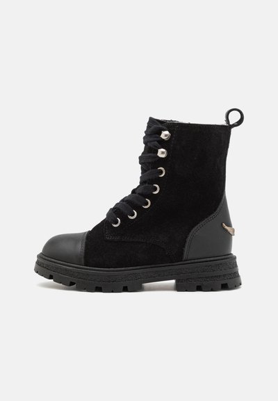 UNISEX - Bottines à lacets - black
