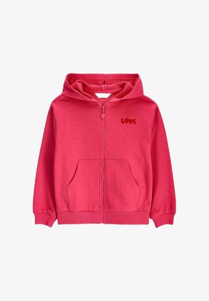 Coccodrillo, MÄDCHEN KAPUZENJACKE - Zip-up sweatshirt - pink