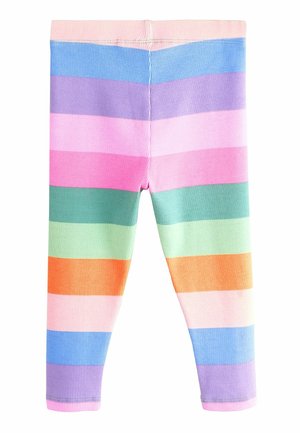 Next REGULAR FIT - Tamprės – kelnės - rainbow stripe