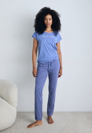 VIVANCE DREAMS BY LASCANA COZY WORLD - Pyjama - blue stripe