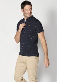Koroshi SHORT SLEEVE  - Apdrukāts T-krekls - navy