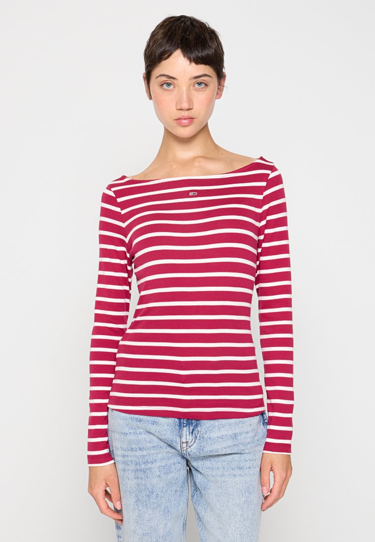 Tommy Jeans Longsleeve rood Tommy Jeans Longsleeve rood