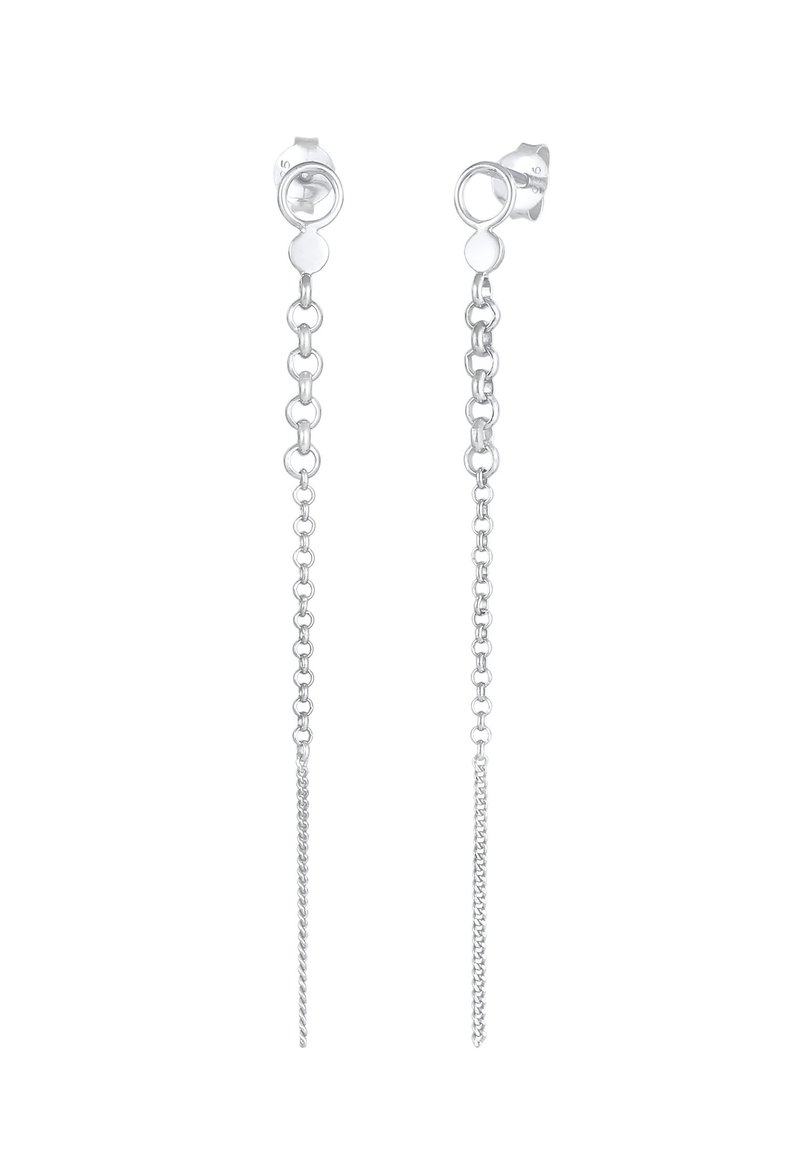 Damen Halsketten | Elli CLASSIC CHIC Ohrringe silber/silberfarben - SS56875 Damen Halsketten | Elli CLASSIC CHIC Ohrringe silber/silberfarben - SS56875
