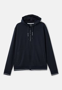 Zip-up sweatshirt - marine