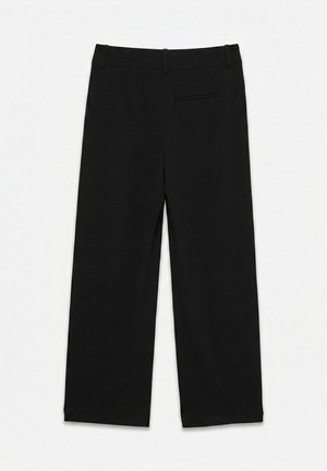 Vero Moda, TROUSERS VMZAMIRA MID WAIST TROUSERS - Pantalon classique - black