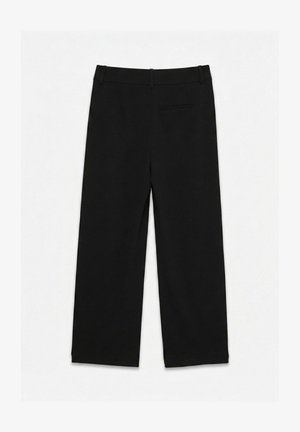 Vero Moda, TROUSERS VMZAMIRA MID WAIST TROUSERS - Pantalon classique - black